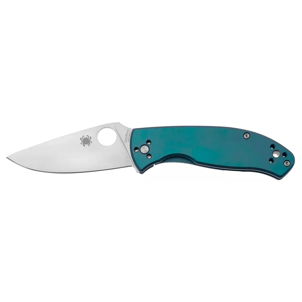 Ніж Spyderco Tenacious Titanium Blue (C122TIBLP) - зображення 1