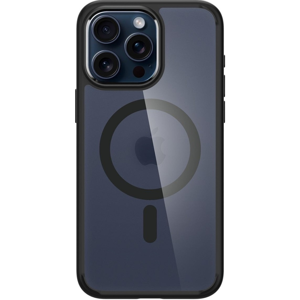 Чохол до мобільного телефона Spigen Apple iPhone 15 Pro Max Ultra Hybrid MagFit Frost Black (ACS06581) - зображення 1