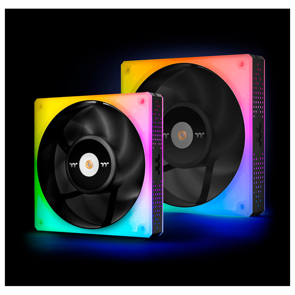 Кулер до корпусу ThermalTake TOUGHFAN 12 RGB Radiator Fan 3Pack (CL-F135-PL12SW-A) - зображення 9