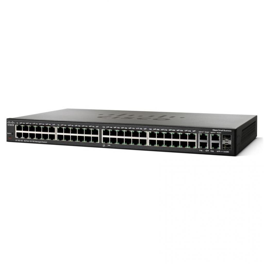 Комутатор мережевий Cisco SF300-48 (SRW248G4-K9-EU) - зображення 1