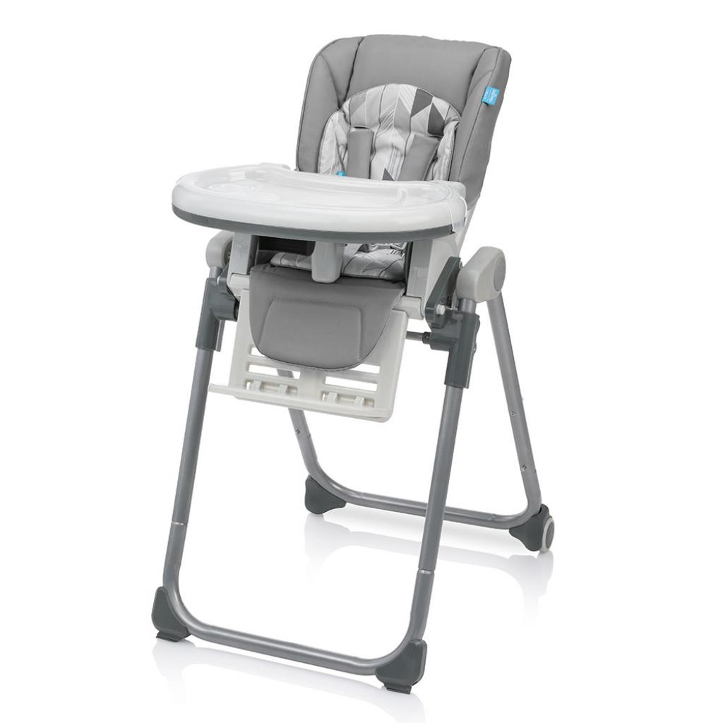 Стілець для годування Baby Design Lolly Pastel 07 Silk Gray (201394) - зображення 1