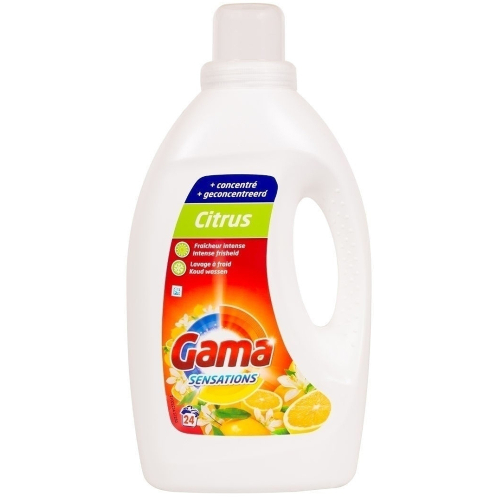 Гель для прання Gama Sensations Citrus 1.2 л (8435495815808) - зображення 1