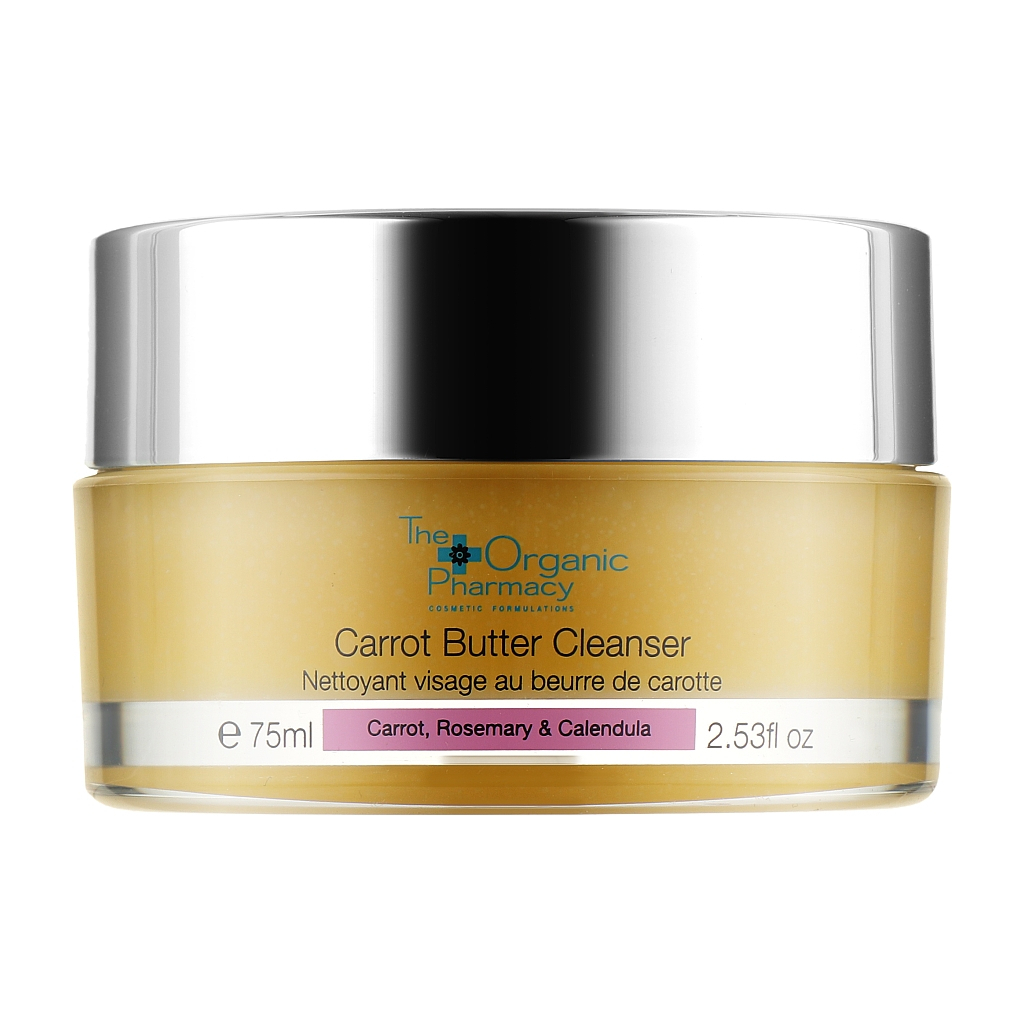 Олія для обличчя The Organic Pharmacy Carrot Butter Cleanser Морквяний очищувальний баттер 75 мл (5060063490397) - зображення 1
