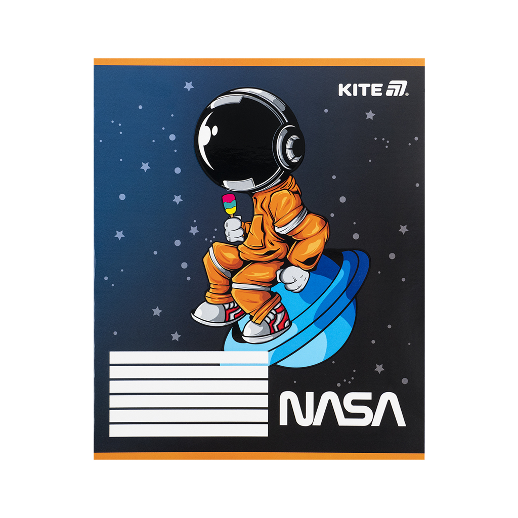 Зошит Kite NASA, 12 аркушів, коса лінія (NS25-235) - зображення 10
