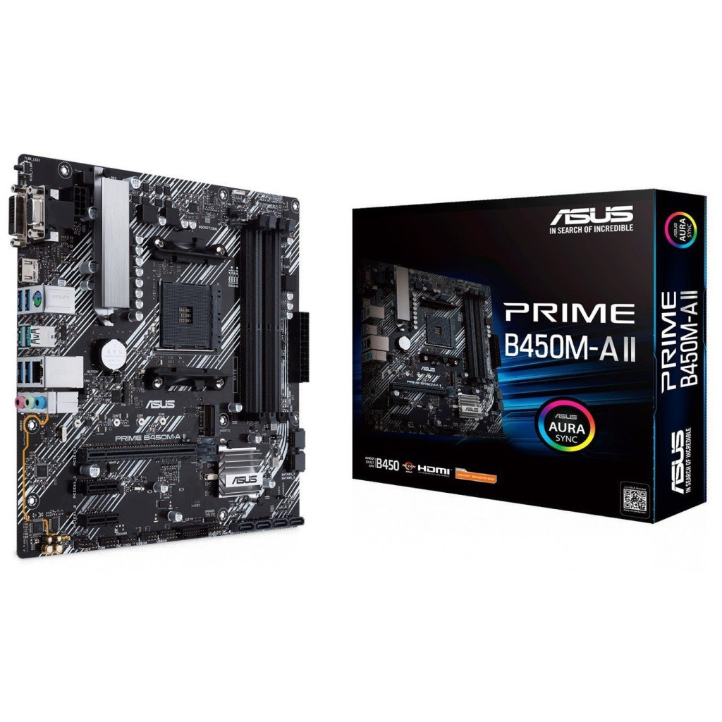 Материнська плата ASUS PRIME B450M-A II - изображение 2