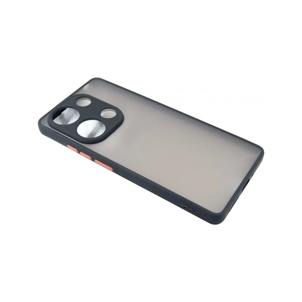 Чохол до мобільного телефона Dengos Matte POCO M6 Pro 4G (black) (DG-TPU-MATT-149) - зображення 3