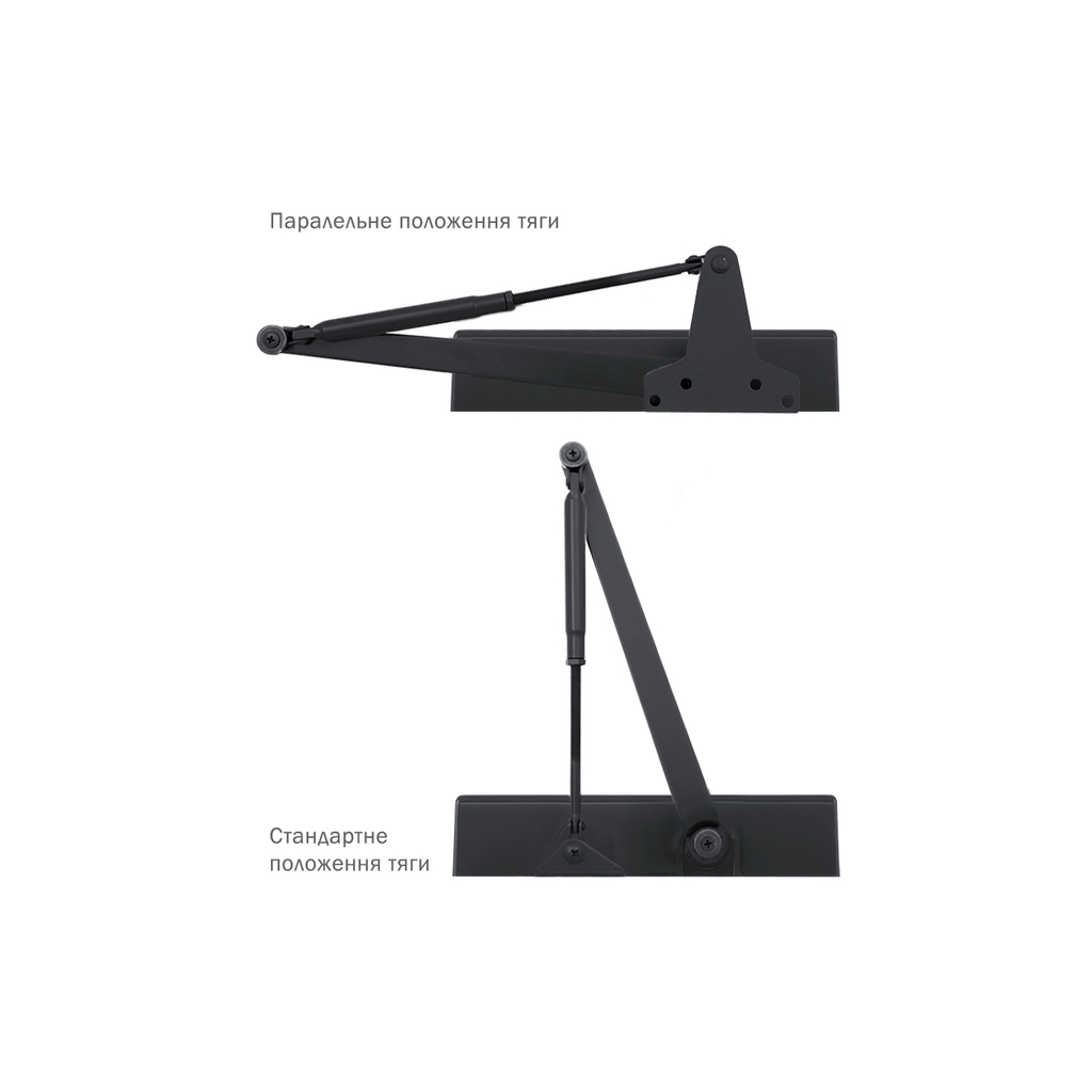 Доводчик двері Ryobi D-2055V BLACK - зображення 7