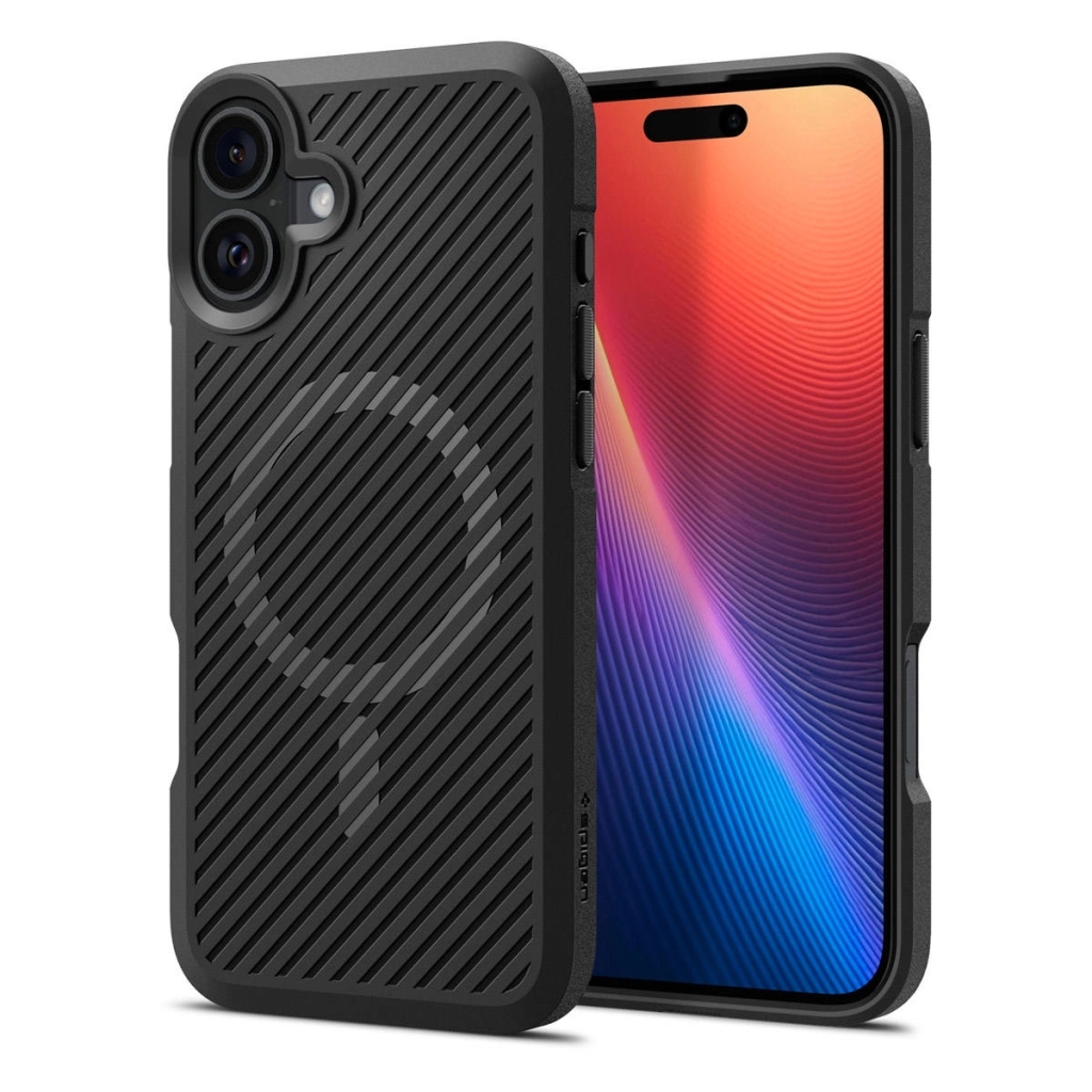 Чохол до мобільного телефона Spigen iPhone 16 Core Armor MagFit Matte Black (ACS08221) - зображення 3