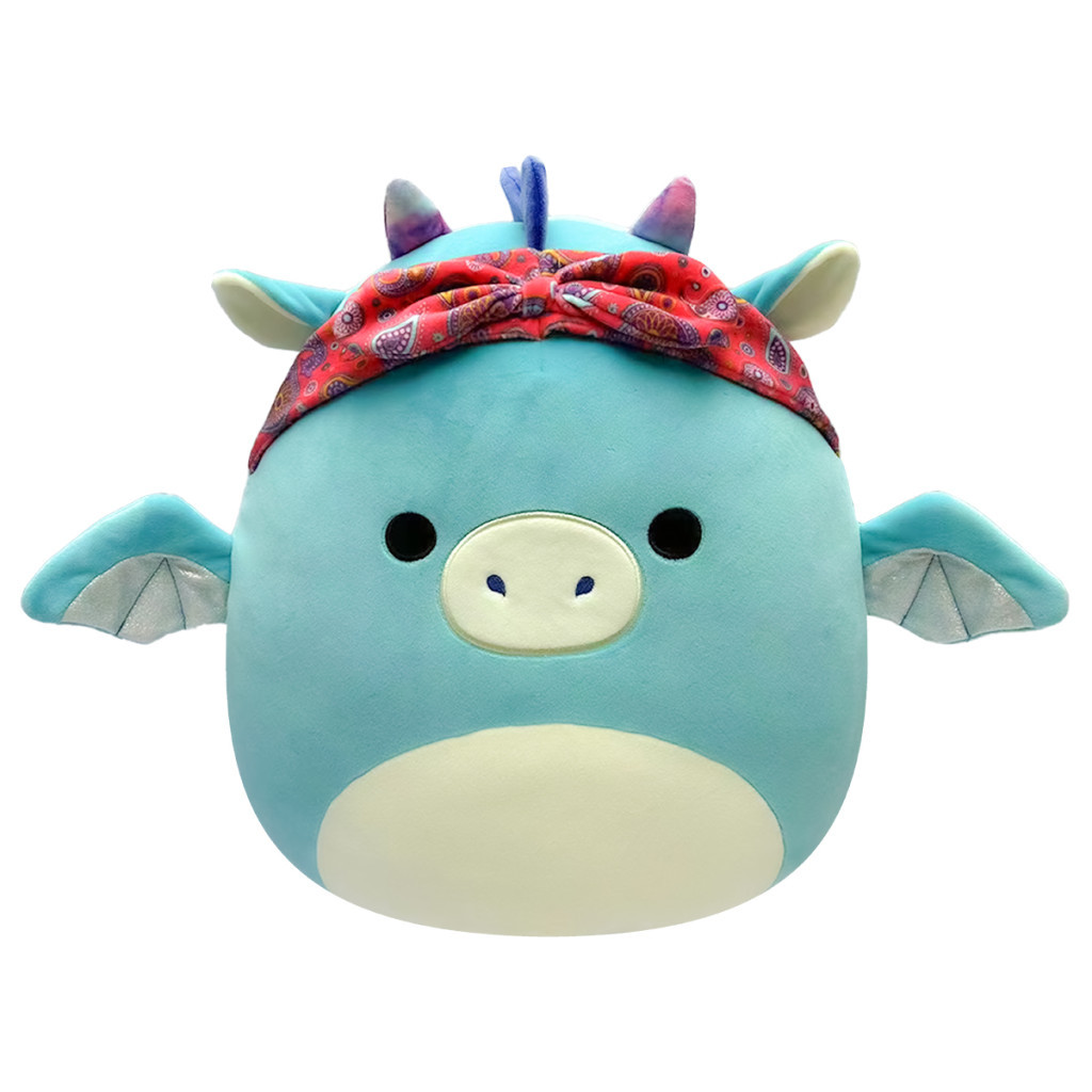 М'яка іграшка Squishmallows Дракон у бандані 19 см (SQCR04125) - зображення 1