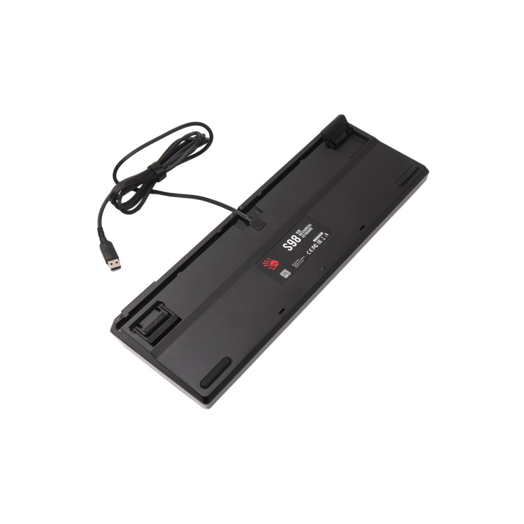 Клавіатура A4Tech Bloody S98 RGB BLMS Red Switch USB Sports Red (4711422002737) - зображення 5