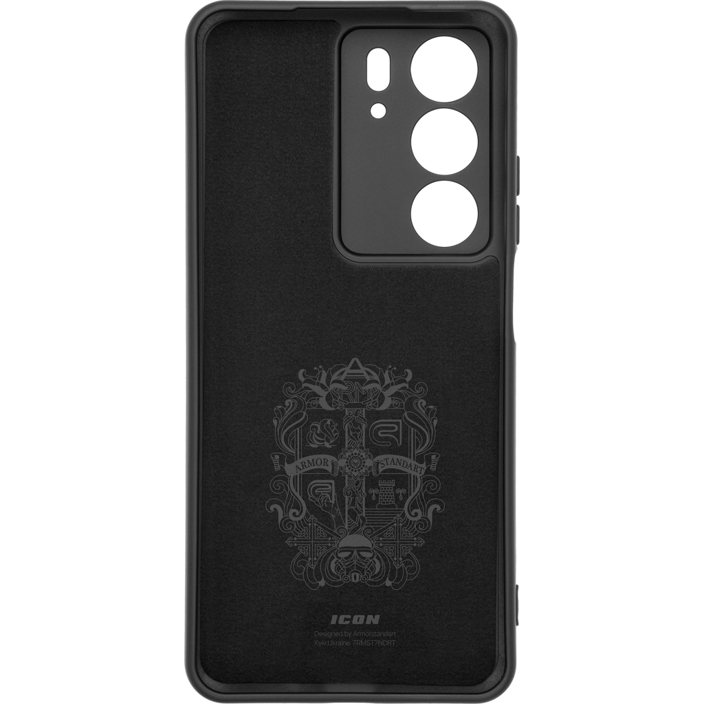 Чохол до мобільного телефона Armorstandart ICON Realme C75 4G Camera cover Black (ARM82894) - зображення 2