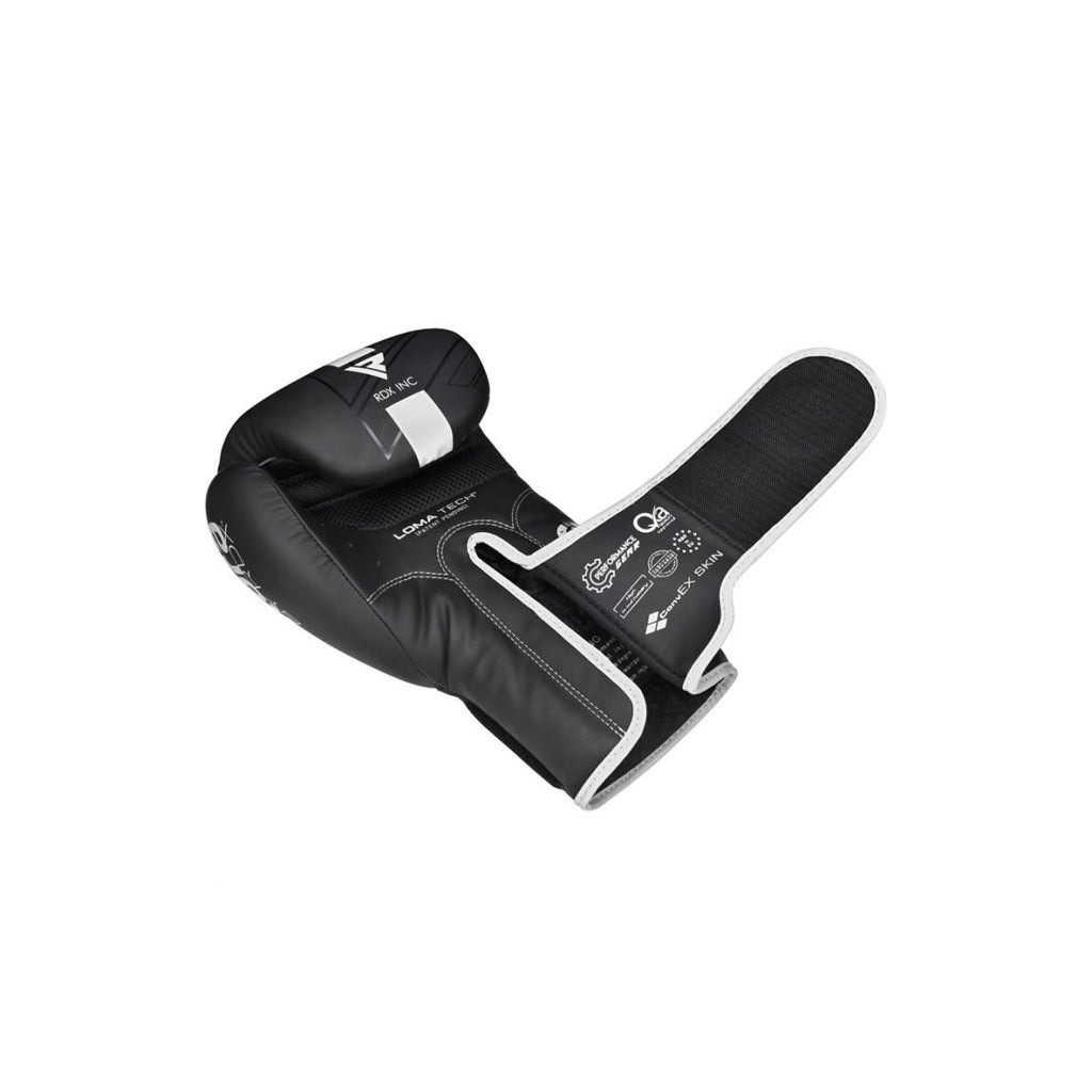 Боксерські рукавички RDX F6 Kara Matte White 8 унцій (BGR-F6MW-8OZ) - зображення 4