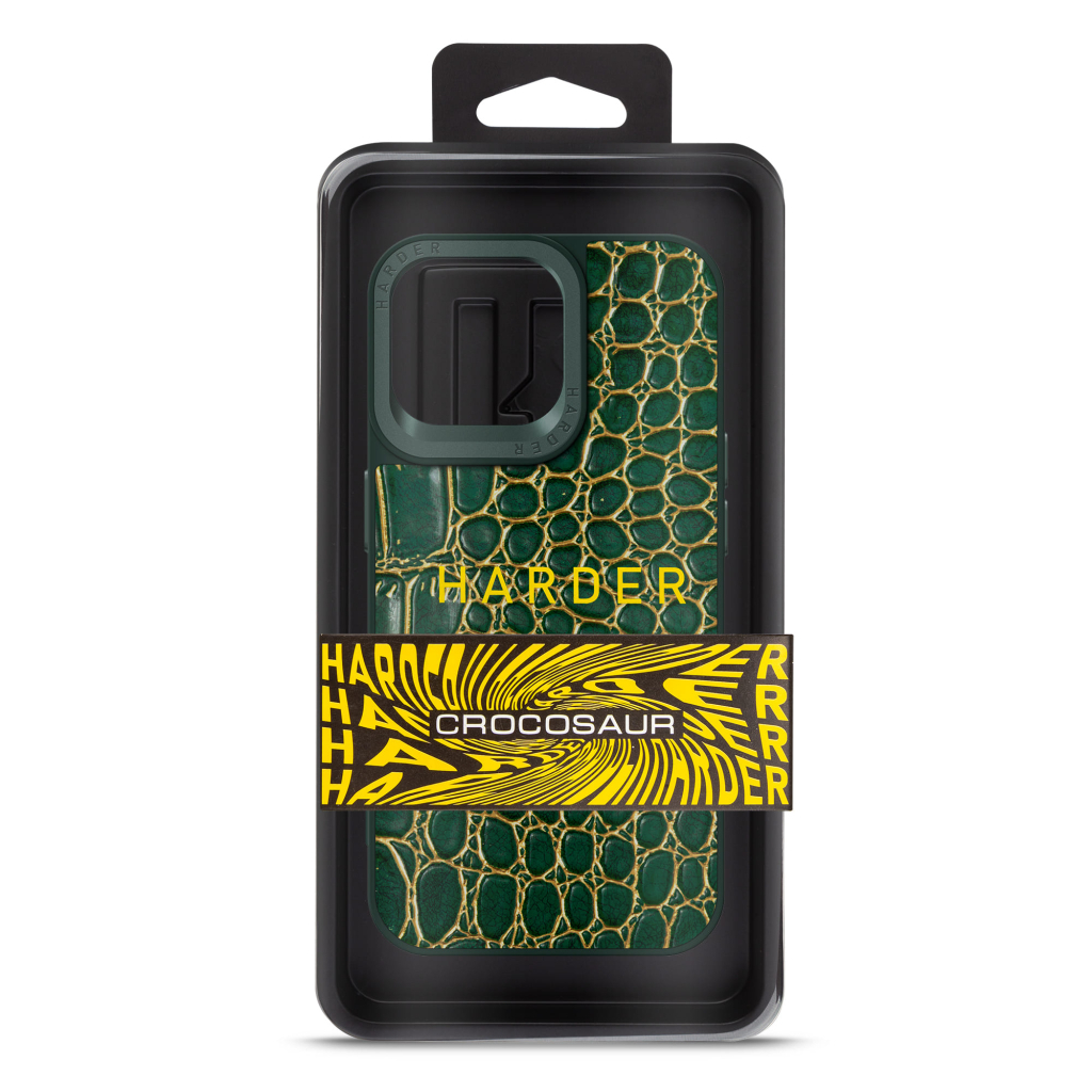 Чохол до мобільного телефона Harder Crocosaur Apple iPhone 14 Pro Max Green (ARM76726) - зображення 3