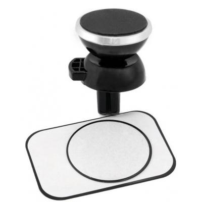 Універсальний автотримач Extradigital Magnetic Holder Black/Silver (CRM4114) - изображение 5