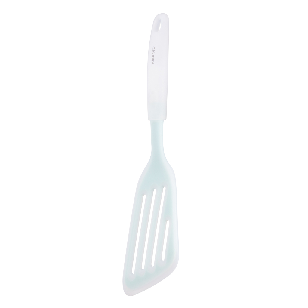 Лопатка кухонна Ardesto Fresh, 32см, силікон, пластик, блакитний (AR1614B) - зображення 2
