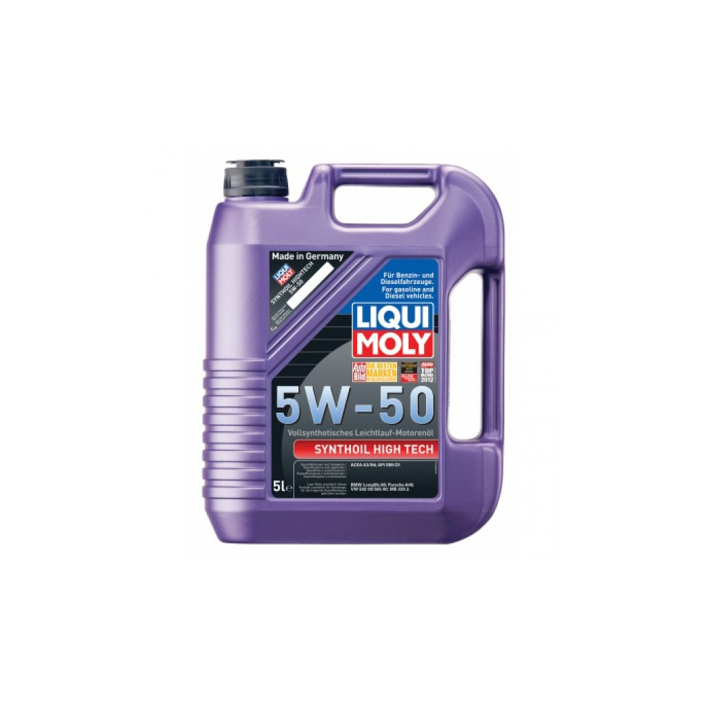 Моторна олива Liqui Moly Synthoil High Tech SAE 5W-50 5л. (9068) - зображення 1