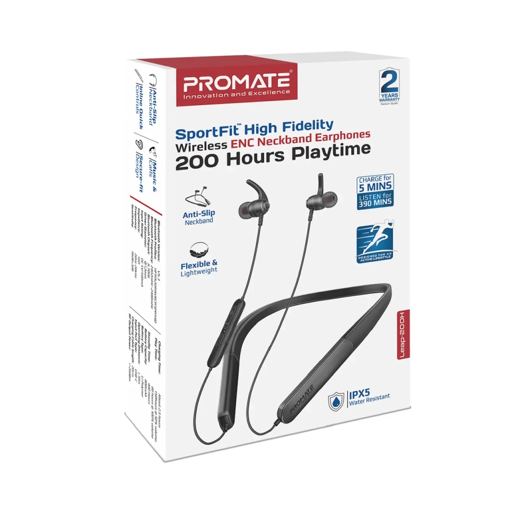 Навушники Promate Leap-200H Blue (leap-200h.blue) - зображення 2