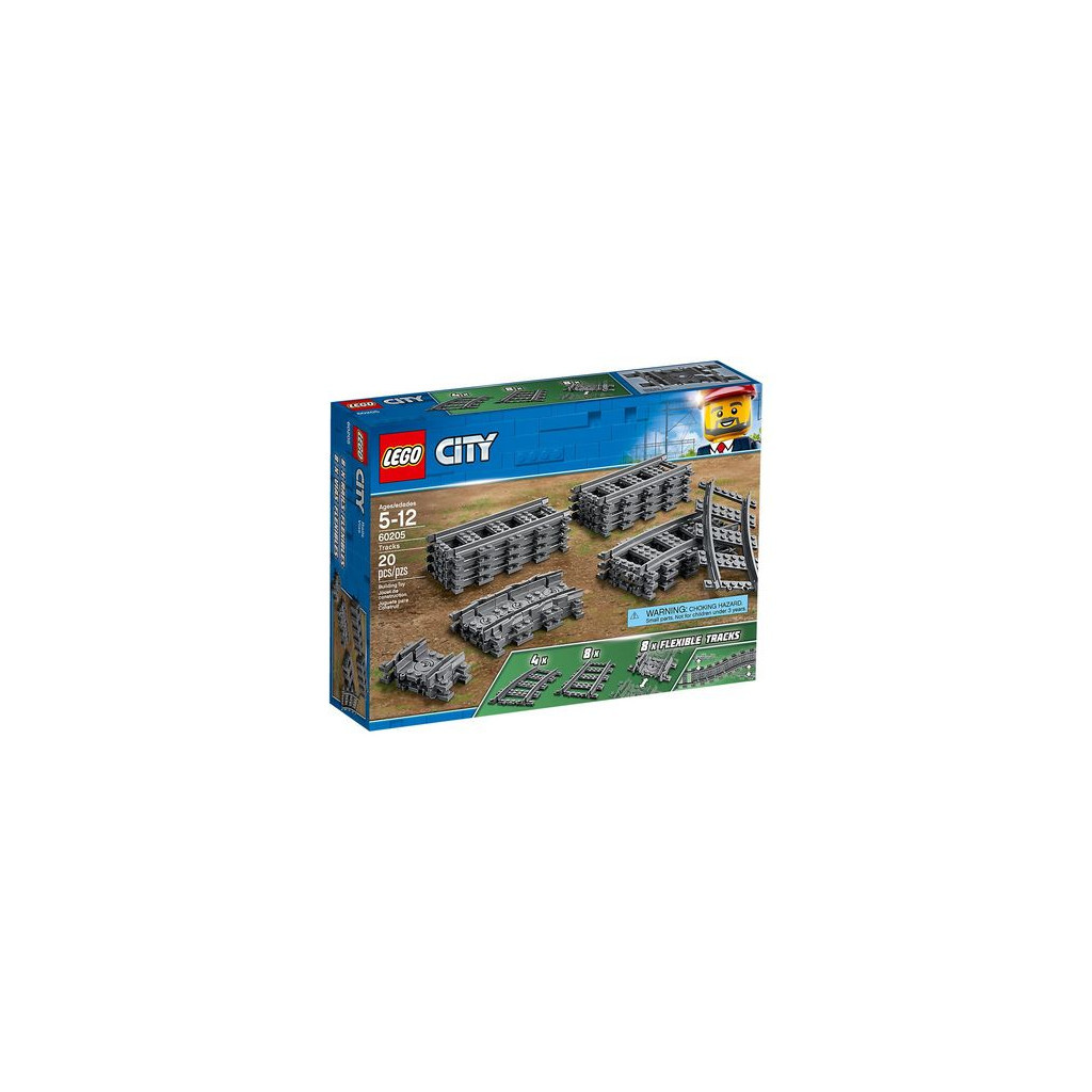 Конструктор LEGO City Рельси (60205) - зображення 1