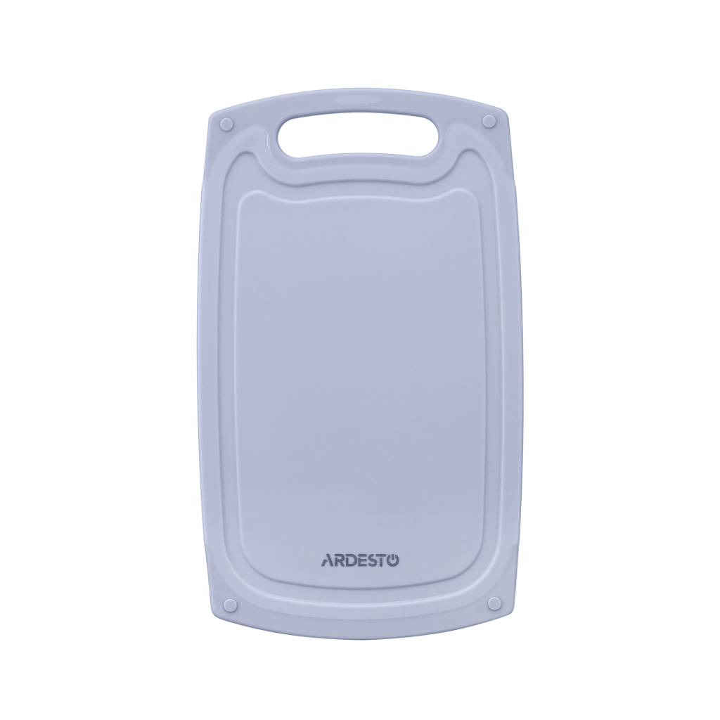 Дошка для нарізання Ardesto Gemini 40 х 24.5 х 0.9 см пластик, сірий (AR1440GR) - зображення 2