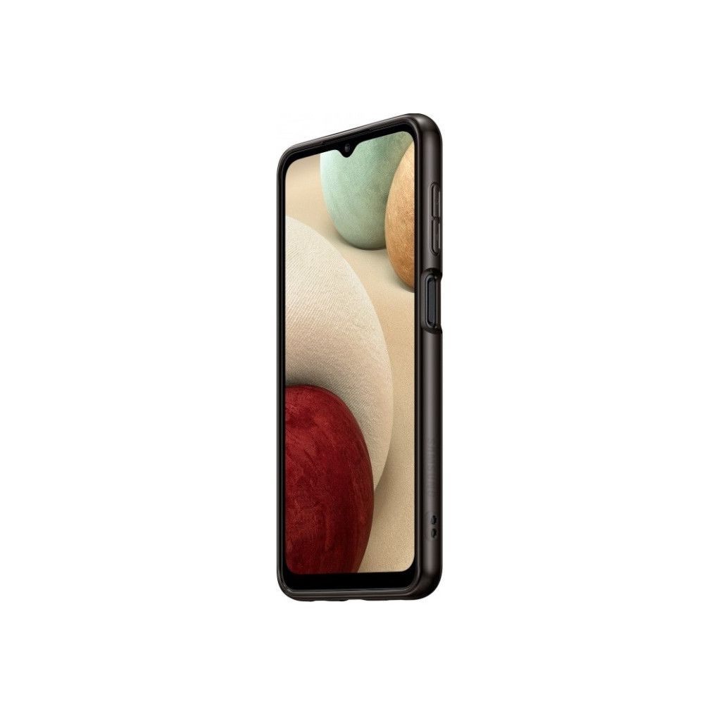 Чохол до мобільного телефона Samsung Soft Clear Cover Galaxy A12 (A125) Black (EF-QA125TBEGRU) - зображення 6