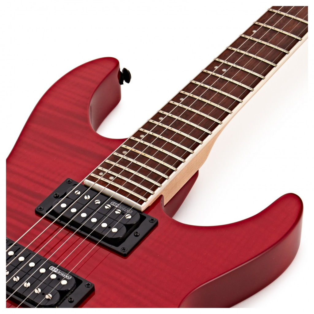 Електрогітара LTD M-200FM See Thru Red - изображение 6