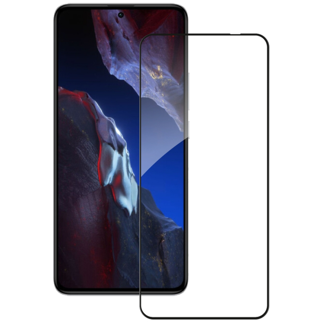 Скло захисне ACCLAB Full Glue Xiaomi PocoF5 Pro Black (1283126589959) - зображення 2