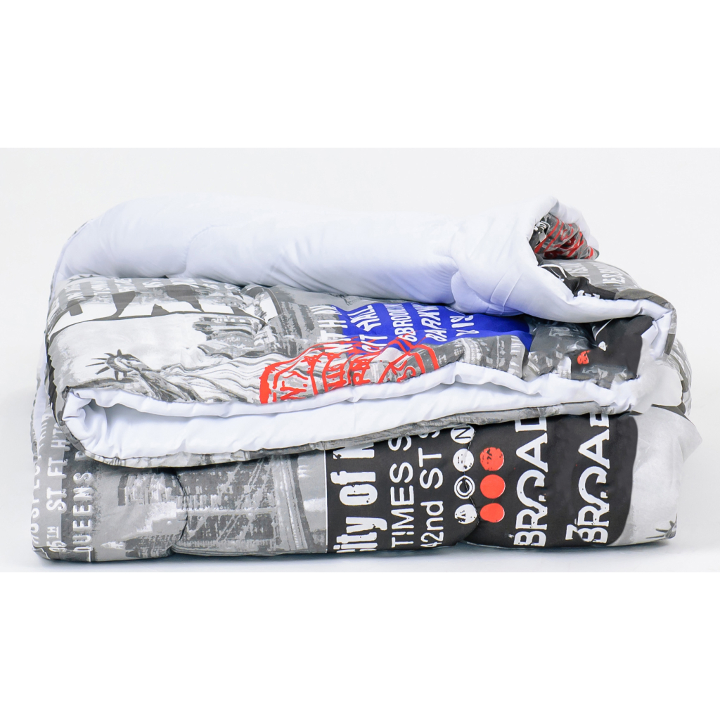 Ковдра MirSon Набір Tencel Зима №3693 Print Line Beatrice + 2 подушки середні 140х205+2х50х70 (2200004821313) - зображення 3
