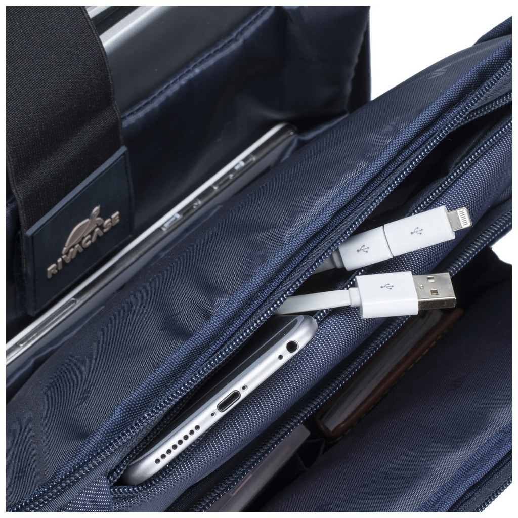Рюкзак для ноутбука RivaCase 15.6" 8262 Blue (8262Blue) - изображение 7