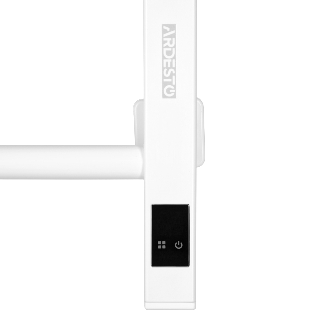 Сушарка для рушників Ardesto SMART, 480x800мм, ліве підключення, білий (12-166153-4880) - изображение 5