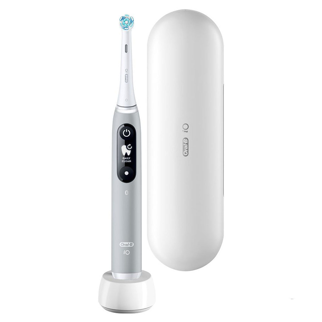 Електрична зубна щітка Oral-B iO Series 6 iOM6.1A6.1K Grey Opal - зображення 2