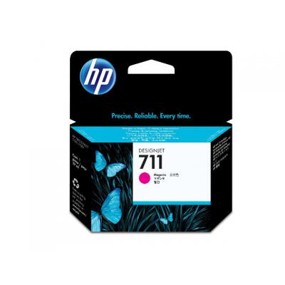 Картридж HP DJ No.711 DesignJet 120/520 3-Pack Magenta (CZ135A) - зображення 1