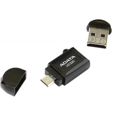 USB флеш накопичувач ADATA 16GB UD320 Black USB 2.0 OTG (AUD320-16G-RBK) - зображення 4