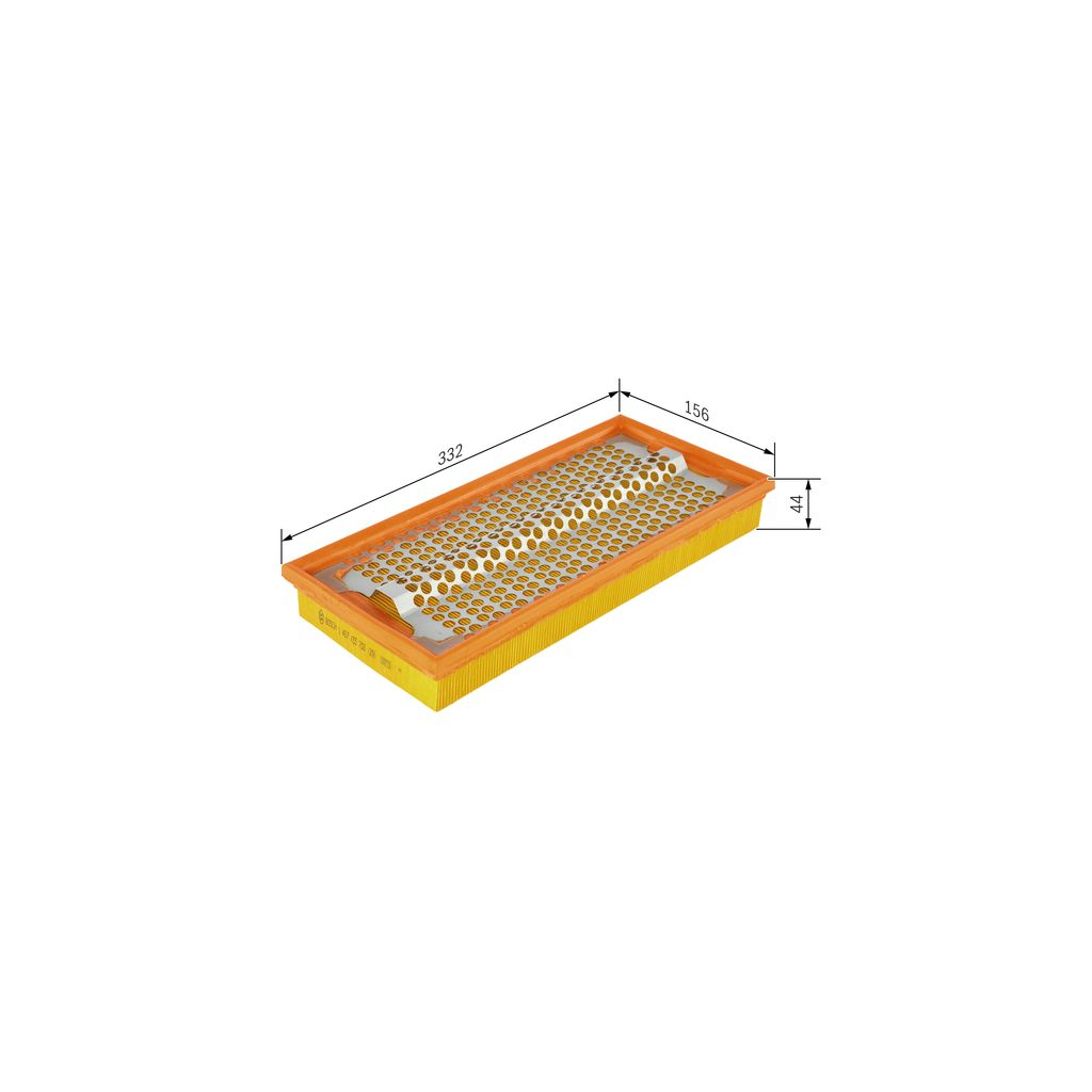 Повітряний фільтр для автомобіля Bosch 1457433700 - зображення 5
