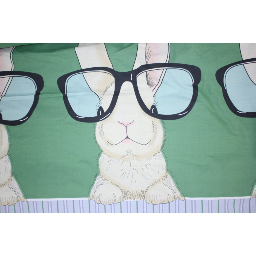 Постільна білизна MirSon Бязь Ranforce Elite 17-0570 Cool rabbit 200х220 (2200004679723) - зображення 3