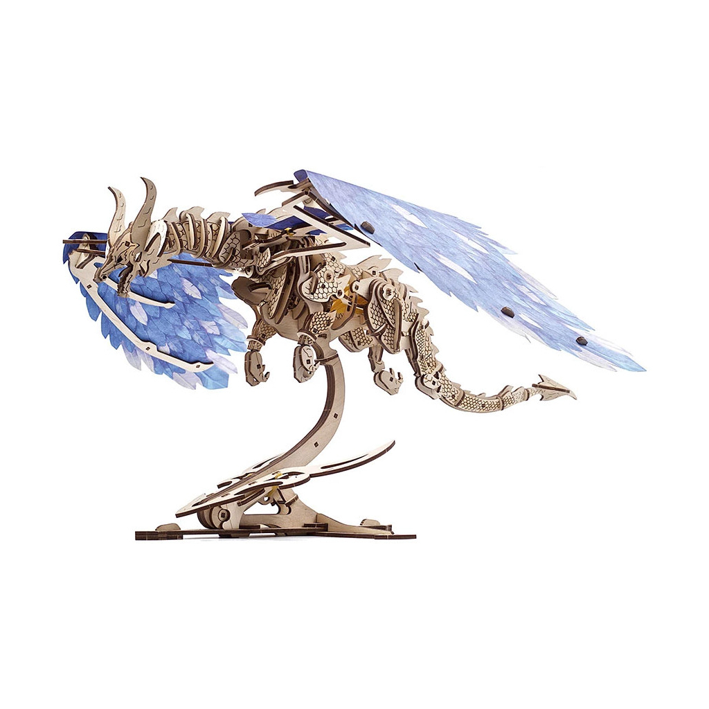 Конструктор Ugears Дракон Буревій (70151) - зображення 1