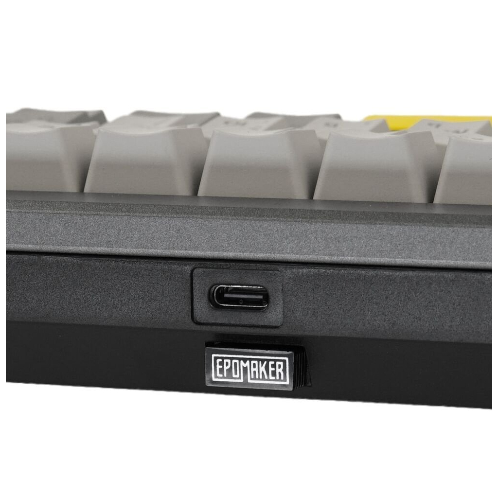 Клавіатура Epomaker Shadow-X 70 Flamingo Switch Hot-Swap LCD Screen RGB Wireless/Bluetooth/USB UA Black (SHX-B-F) - зображення 4