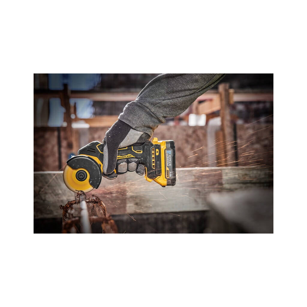 Дискова пила DeWALT 18В XR Li-lon, диск 76х10 мм, 0.94 кг (без АКБ та ЗП) (DCS438N) - изображение 5