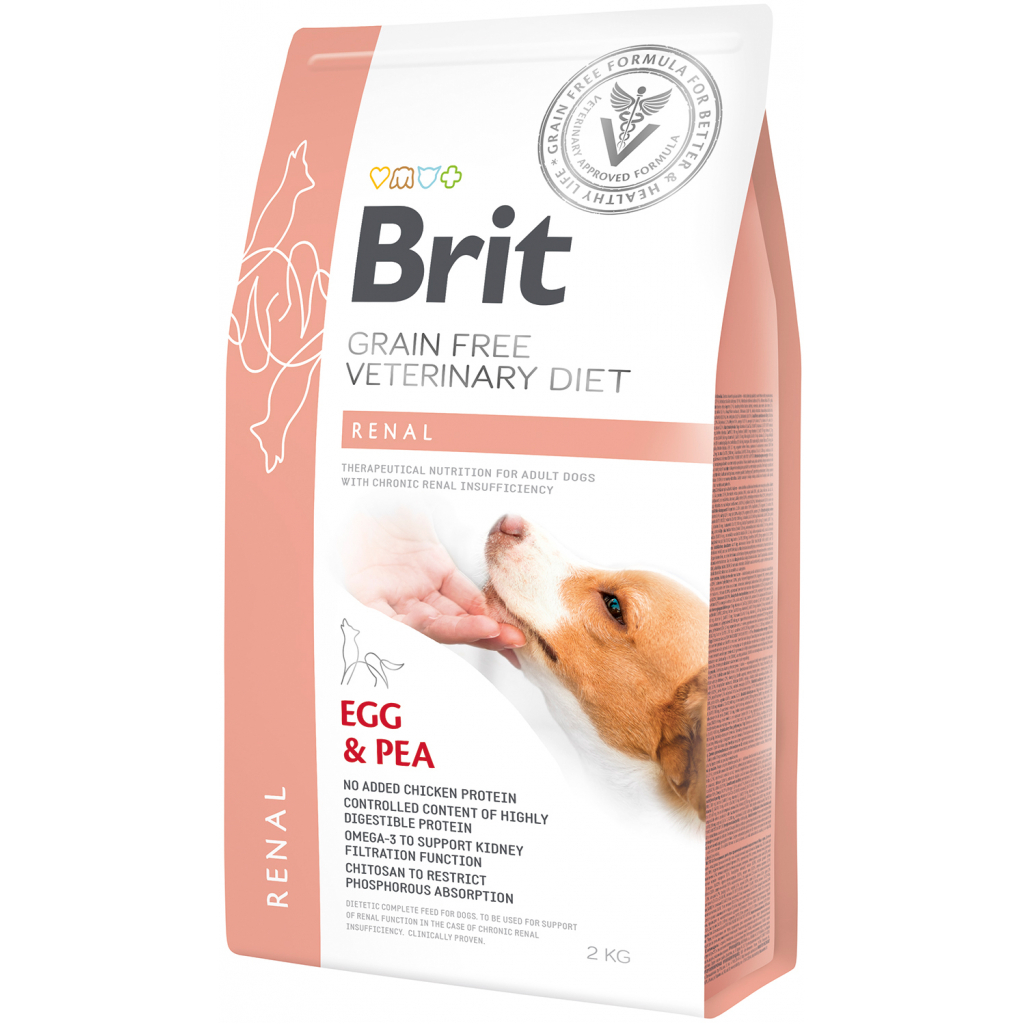 Сухий корм для собак Brit GF VetDiets Dog Renal 2 кг (8595602528196) - зображення 1