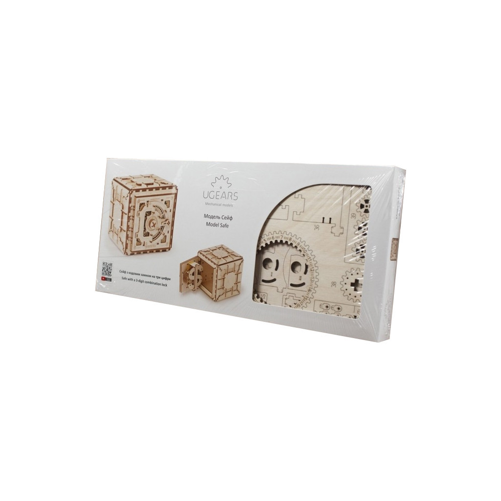 Конструктор Ugears механічний Сейф (70011) - зображення 5