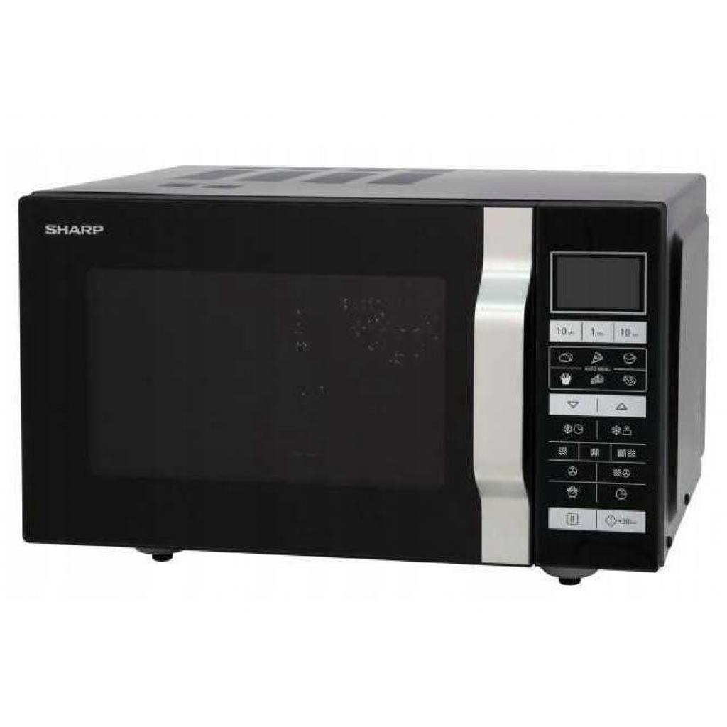 Мікрохвильова піч Sharp R860BK - зображення 3