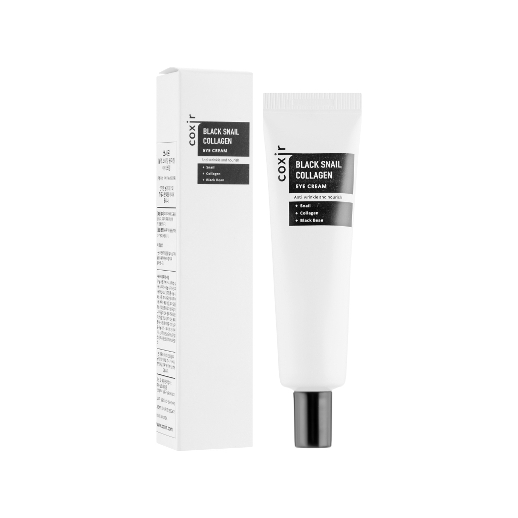 Крем для шкіри навколо очей Coxir Black Snail Collagen Антивіковий 30 мл (8809080826317) - зображення 1