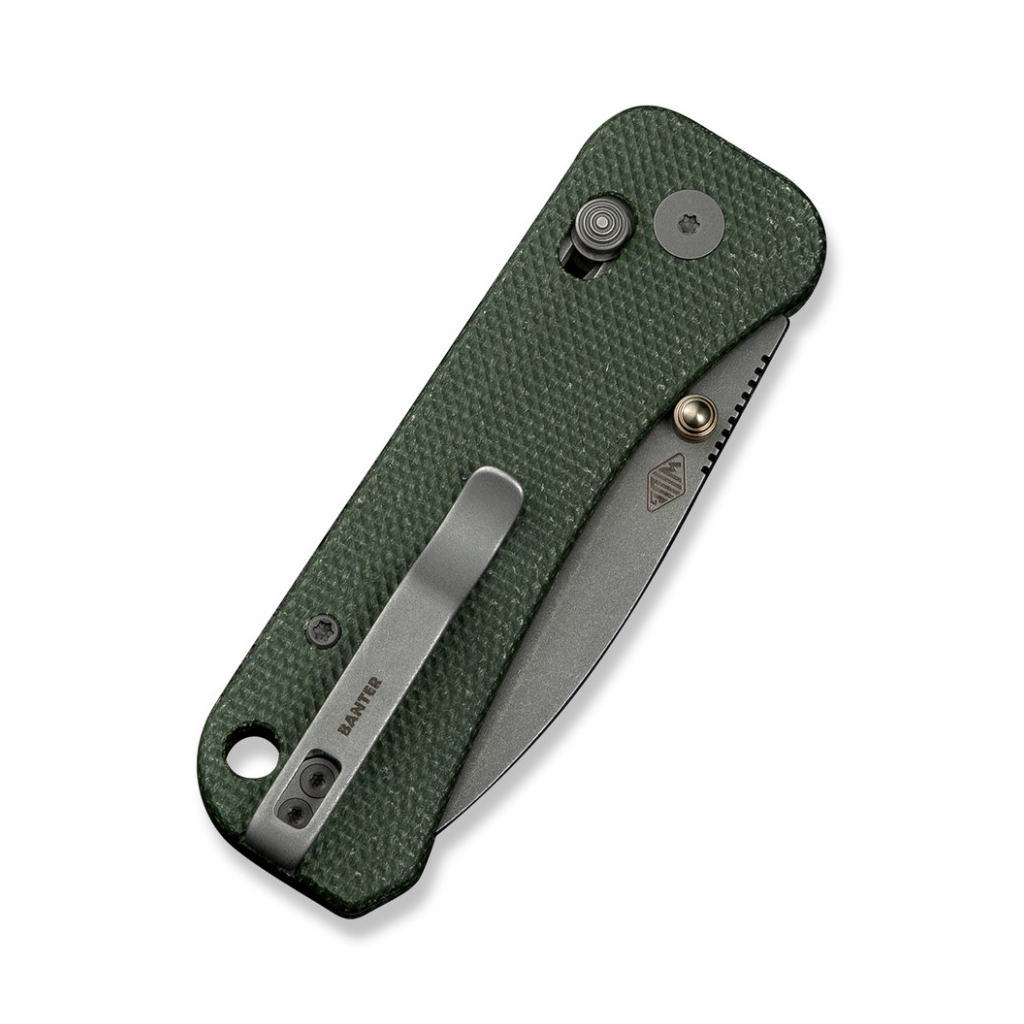 Ніж Weknife Banter 2, Green Mikarta, Stonewash (WE23075-3) - зображення 6
