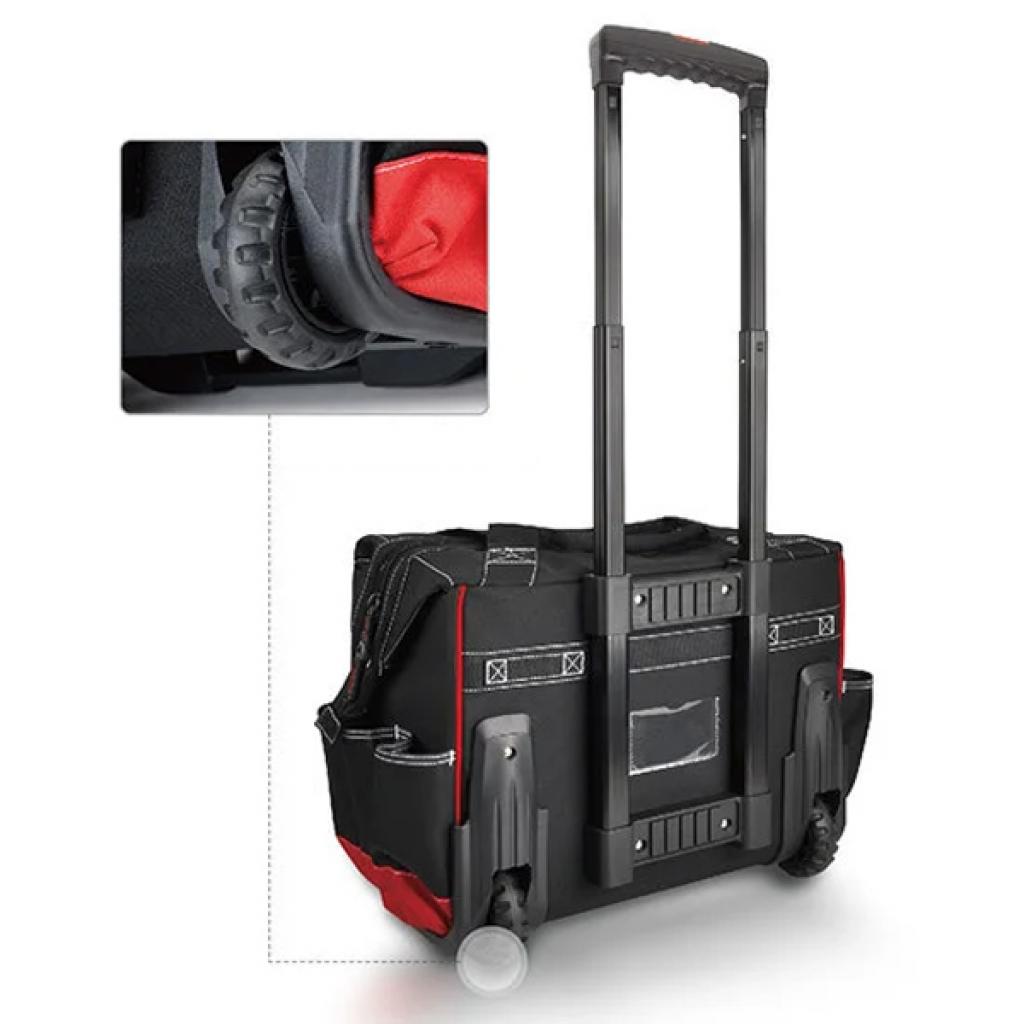 Сумка для інструмента Toptul з колесами і телескопічною ручкою (PBW-045A) - зображення 3