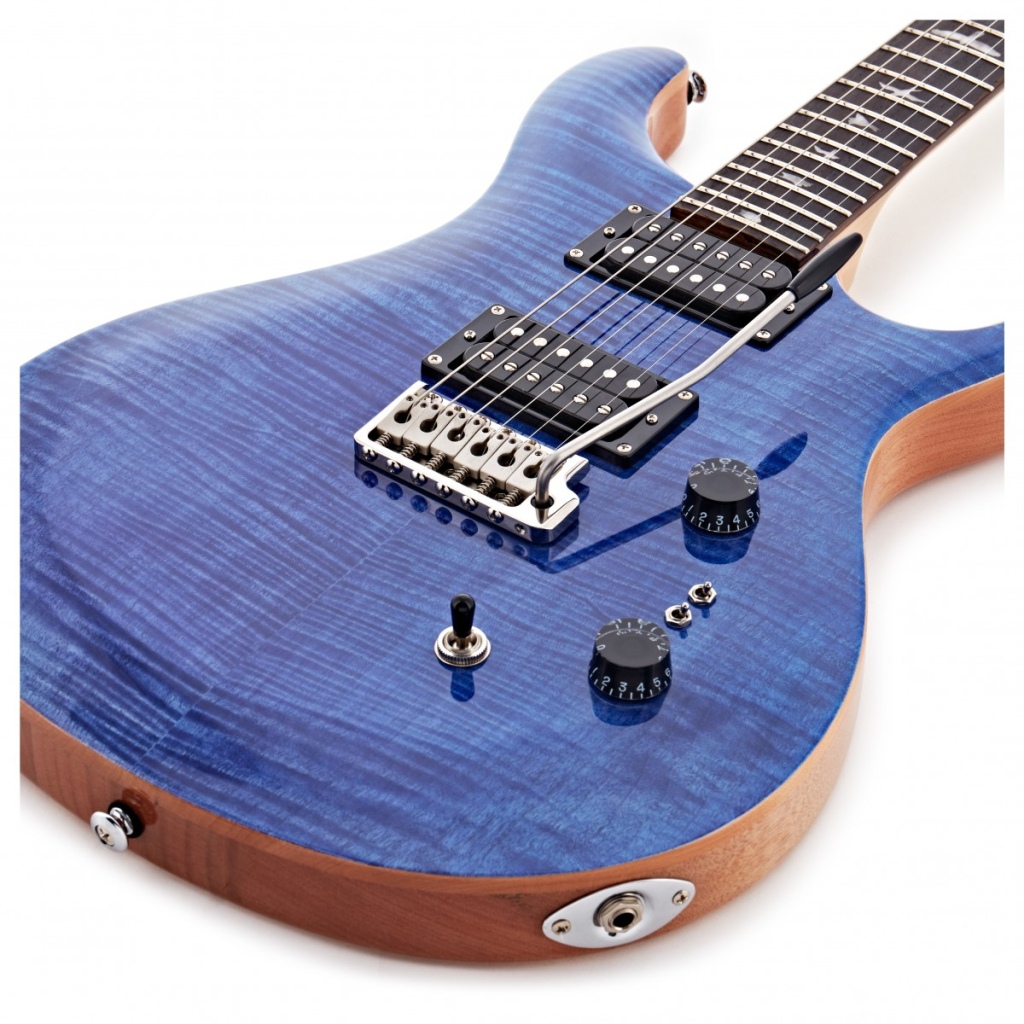 Електрогітара PRS SE Custom 24-8 Faded Blue - зображення 2