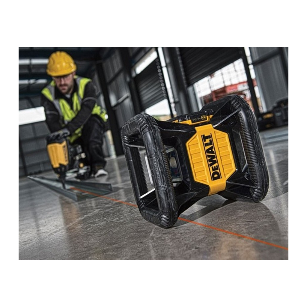 Лазерний нівелір DeWALT ротаційний, 18В XR Li-Ion, червоний промінь, 4.5 кг, 2Ah, ЗП, кейс (DCE079D1R) - зображення 5