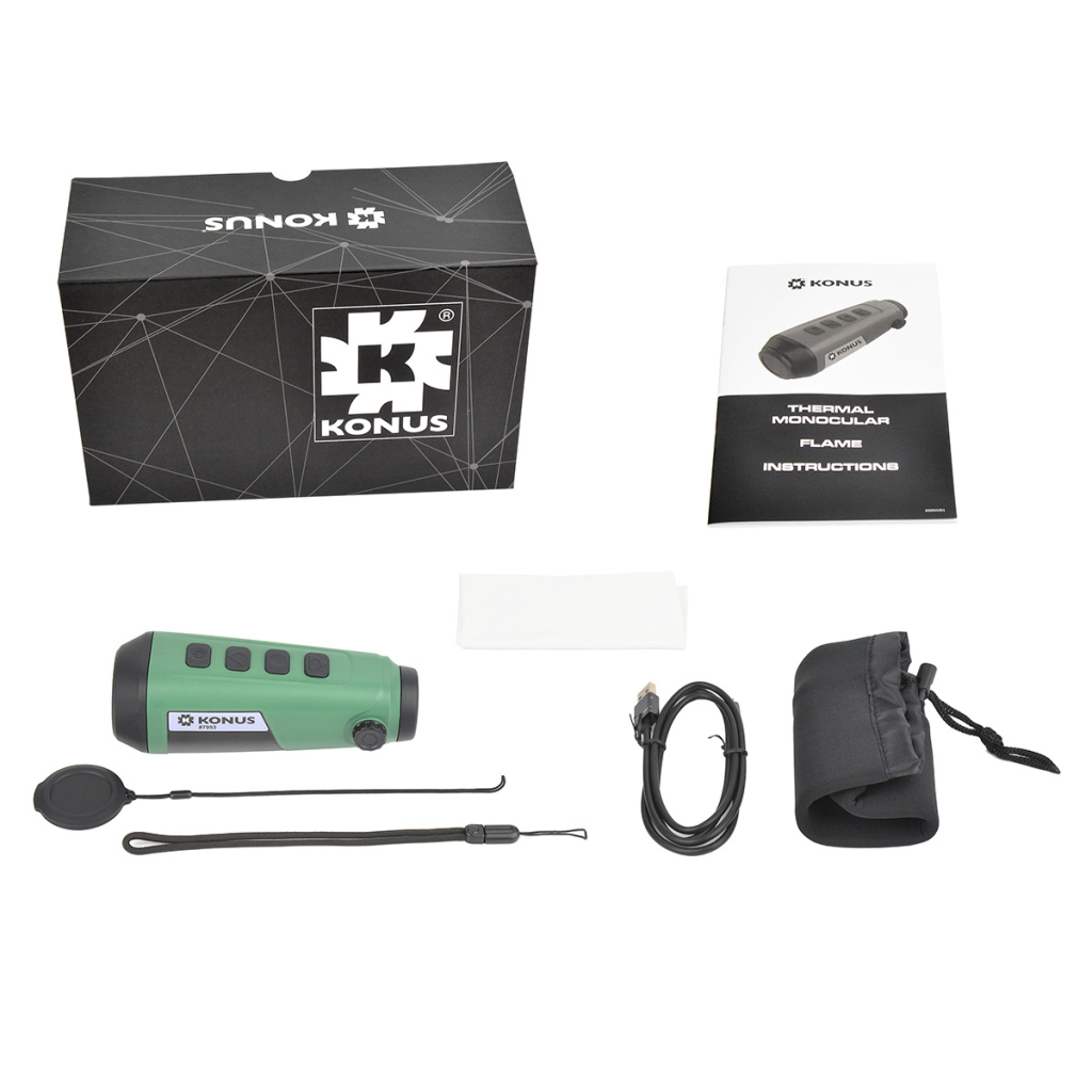 Монокуляр Konus Тепловізійний Flame 160x120 (7953) - зображення 10