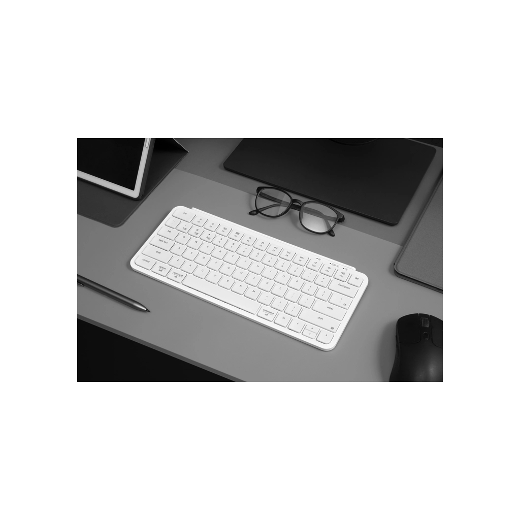 Клавіатура Keychron B1 Pro Wireless/Bluetooth/USB UA Ivory White (B1P-K8-UA) - зображення 3