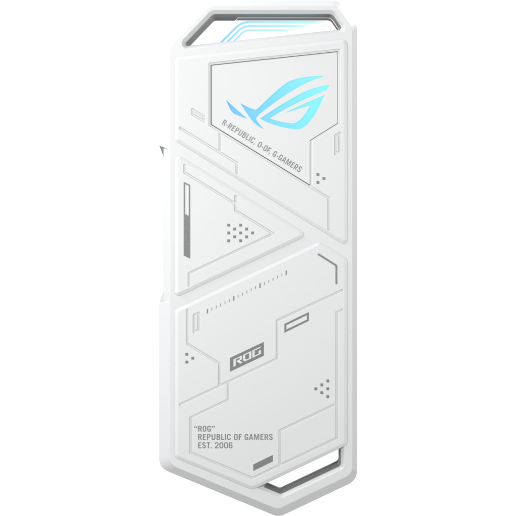Кишеня зовнішня ASUS SSD ROG STRIX ARION ESD-S1C/WHT/G/AS PCIe NVMe M.2 2230/2242/2260/2280 USB-C 3.2 Gen 2x1 (90DD02H1-B09000) - зображення 1