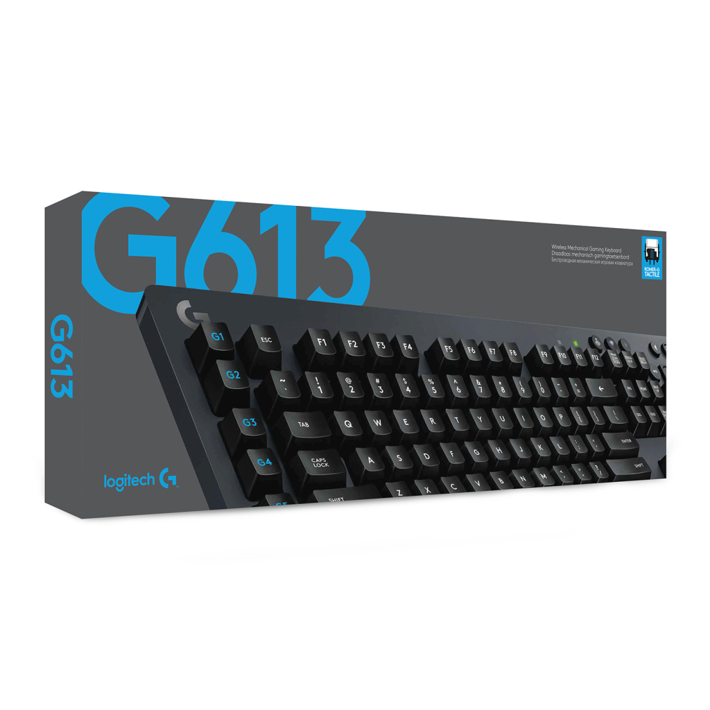 Клавіатура Logitech G613 Wireless Mechanical Gaming Romer-G Tactile UA Dark Gray (920-008393) - зображення 5