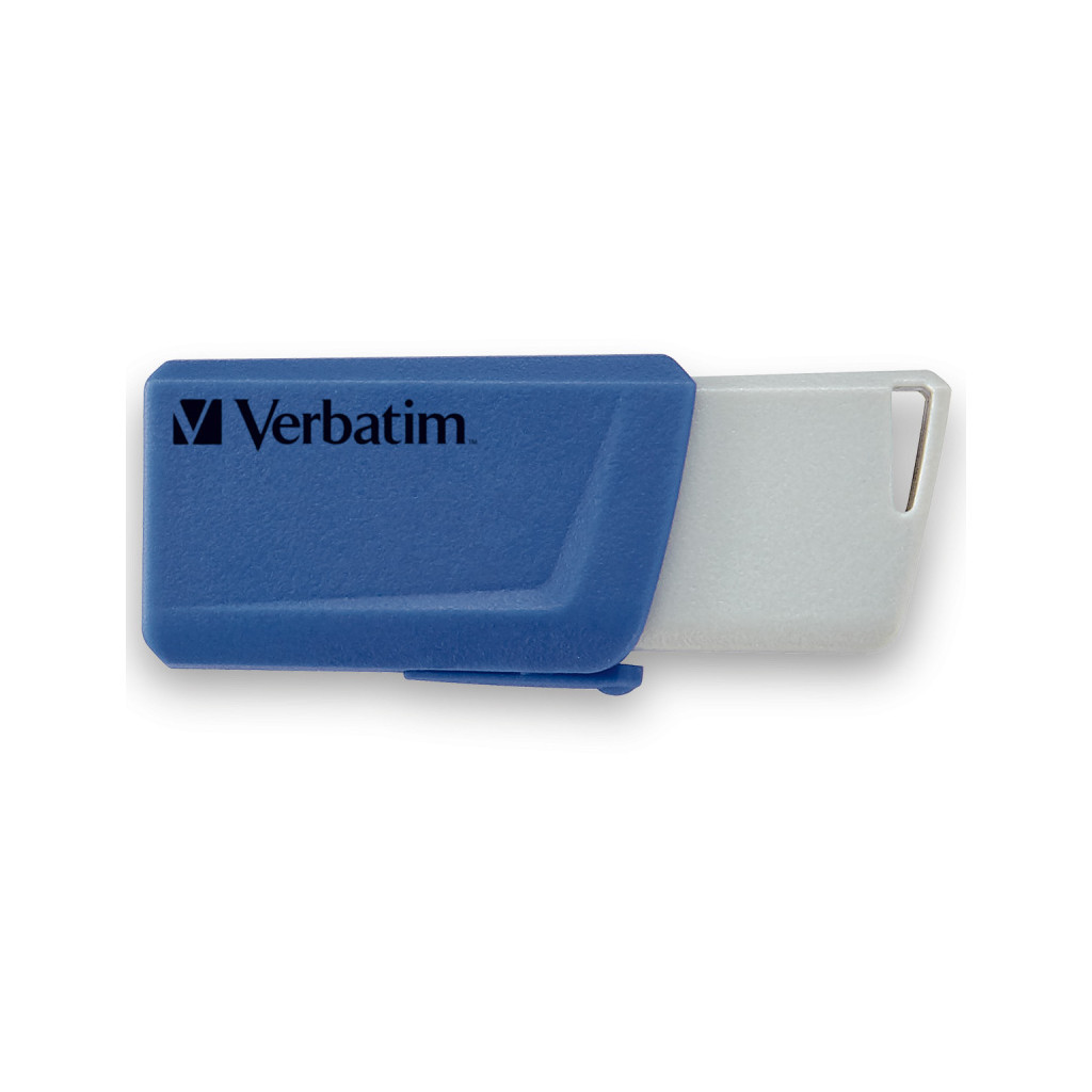 USB флеш накопичувач Verbatim 3x16GB Store 'n' Click Red/Blue/Yellow USB 3.2 (49306) - зображення 7